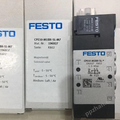 技术参数-德国FESTO电磁阀163166