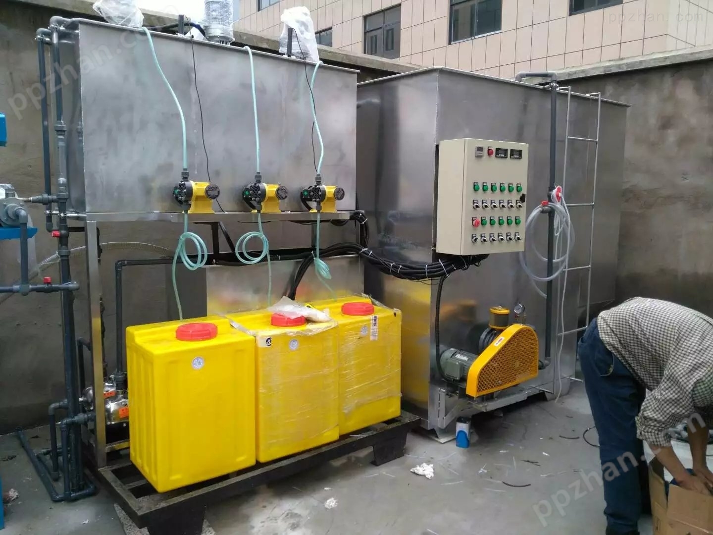 纸箱厂水墨印刷机废水处理设备
