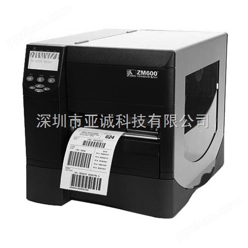 zebra ZM600宽幅工业斑马打印机 标签打印机